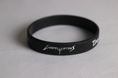 Trust God, Pray About It Rubber Bracelet