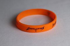Joshua 1:9 Be Strong & Courageous Rubber Bracelet
