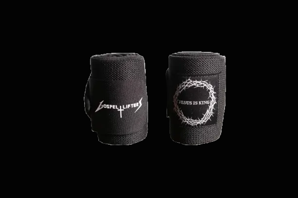 Jesus is King Wrist Wraps