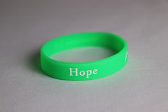 Romans 5:5 Hope Rubber Bracelet